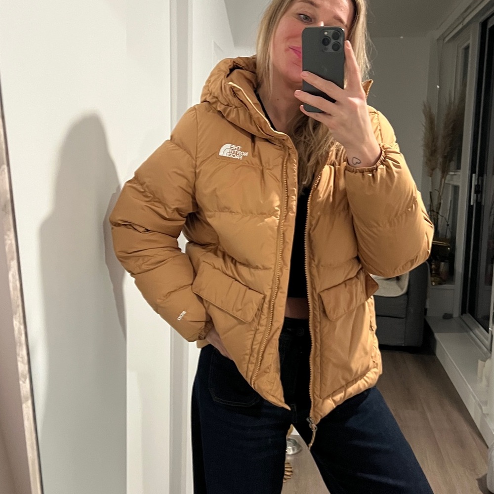 The North Face Women's Camel Puffer Jacket